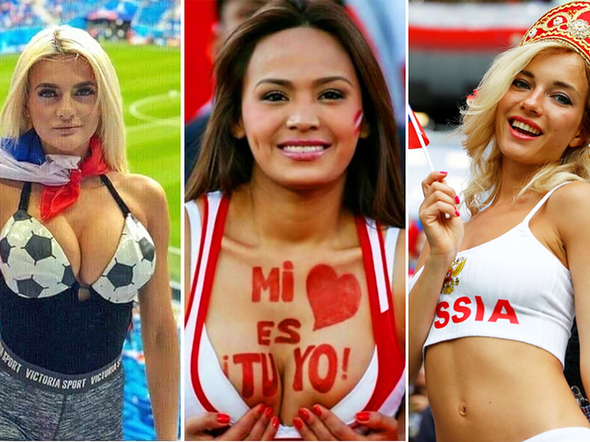 Секс с невероятной русской футбольной болельщицей