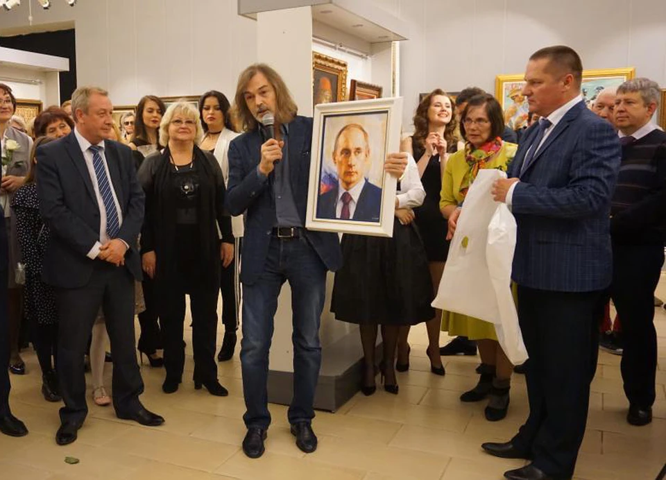 Работа выполнена в технике «печать на холсте» по фотографии с оригинала. Фото: предоставлено Магнитогорской картинной галереей.