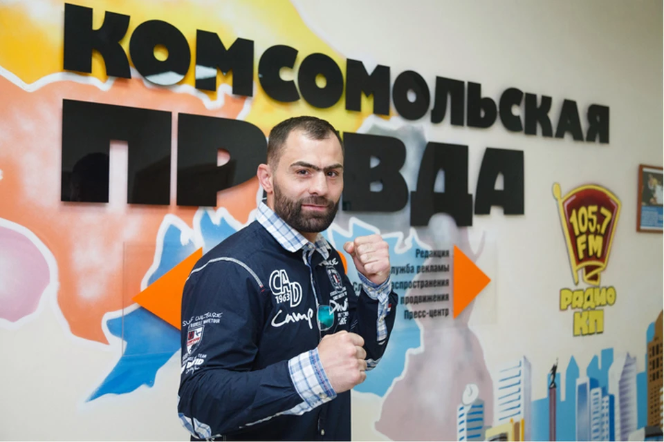 Рахим Чахкиев пришел в гости на Радио "Комсомольская правда-Ставрополь"
