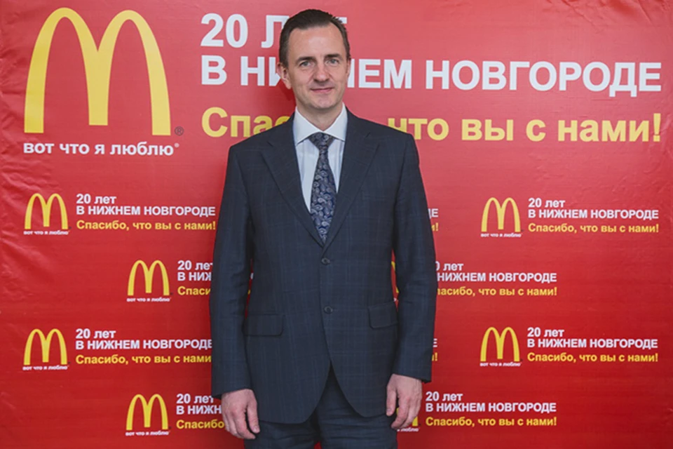 Алексей Семенов, управляющий директор Макдоналдс.
