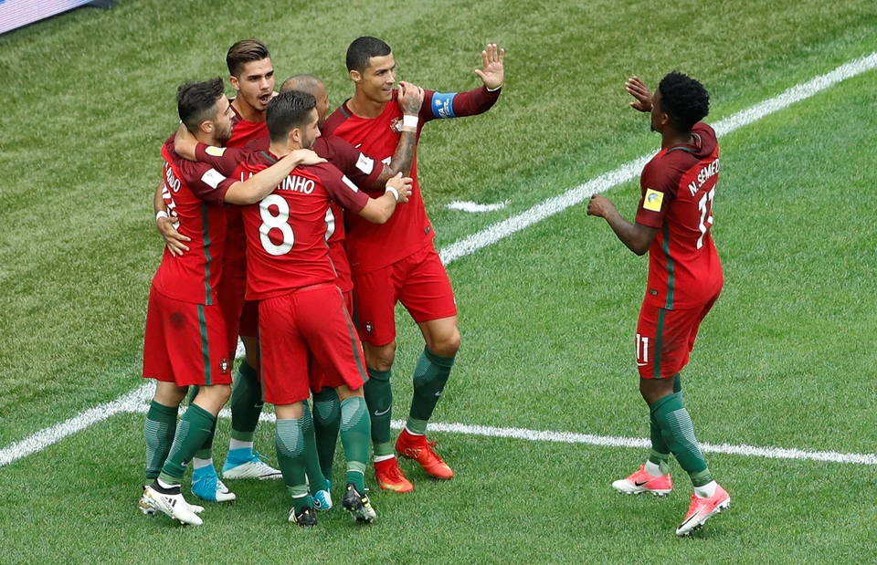 Сборная Португалии сражается за выход в финал Кубка Конфедераций.