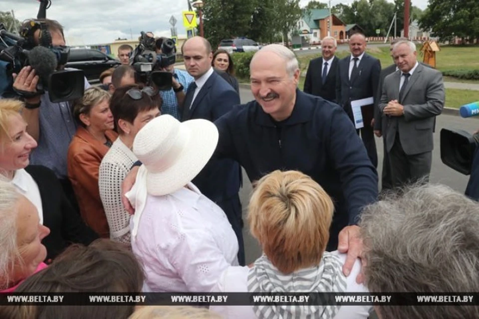 Рабочая поездка Александра Лукашенко в Минский район