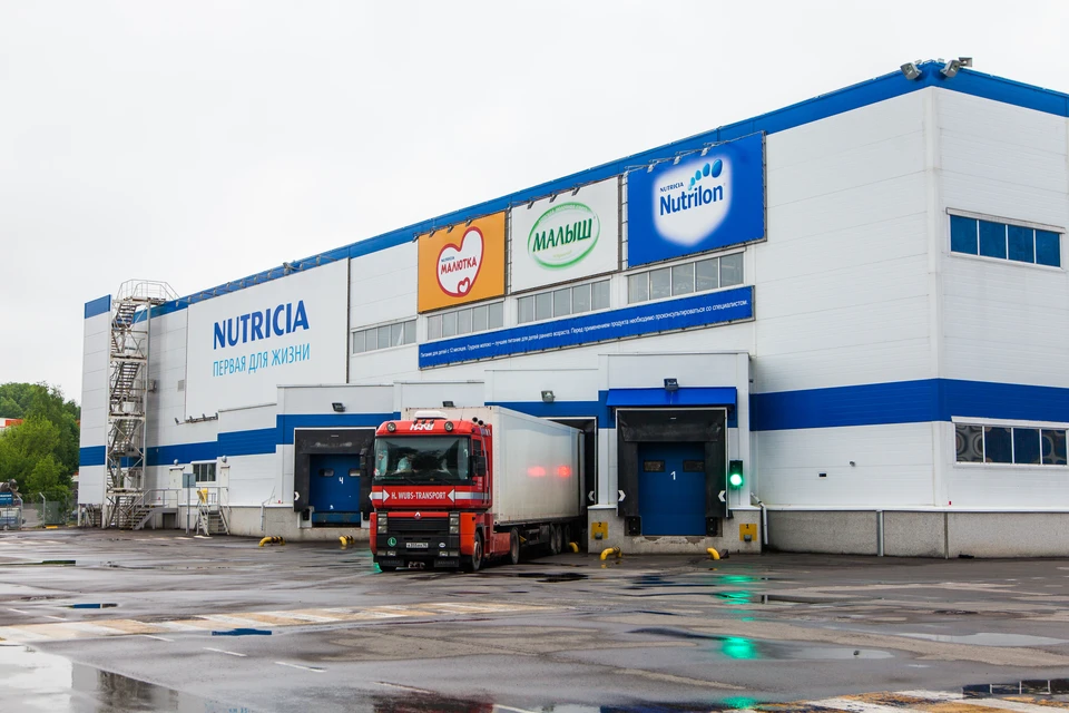 Завод Nutricia в Истре.
