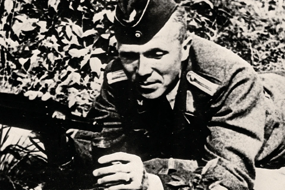 Разведчик в образе нацистского офицера Зиберта. Фото: TASS