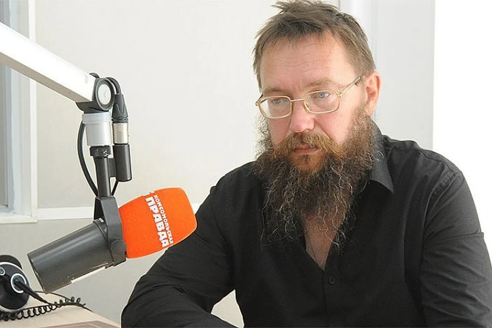 Герман Стерлигов на радио "Комсомольская правда"