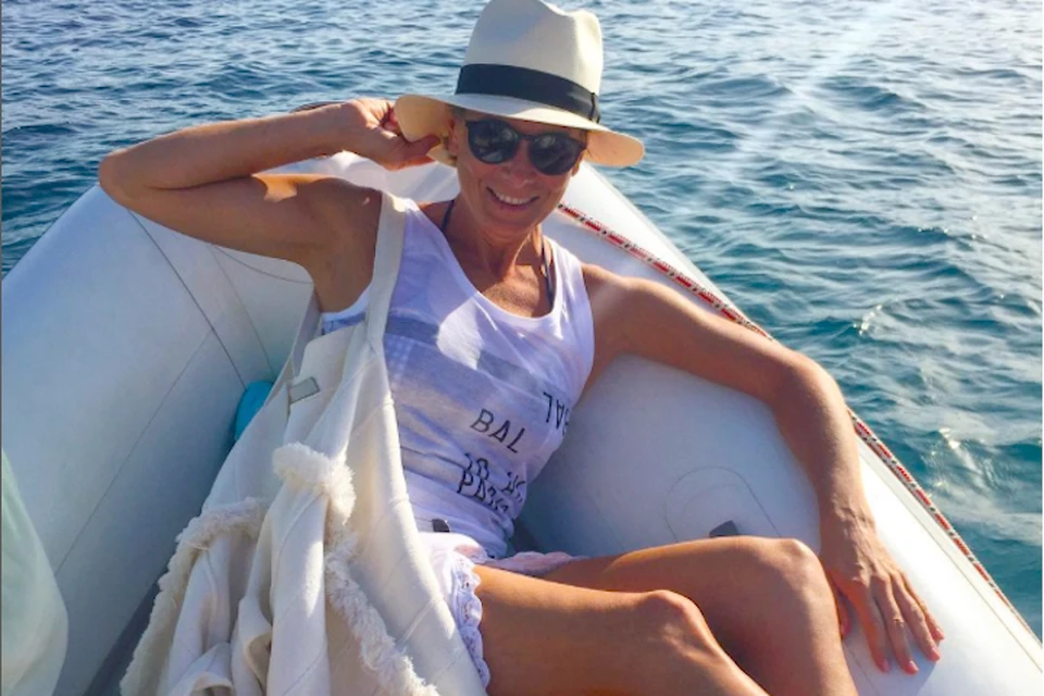 Юлия Высоцкая отдыхает в Италии. Фото: Инстаграм.