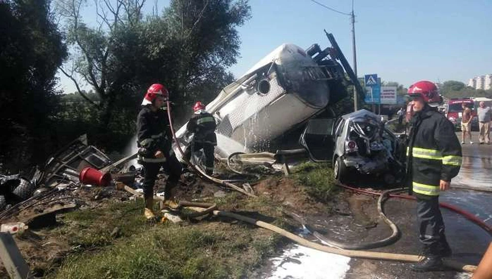 Один человек погиб, пятеро получили травмы в результате ДТП с бензовозом в Тернополе