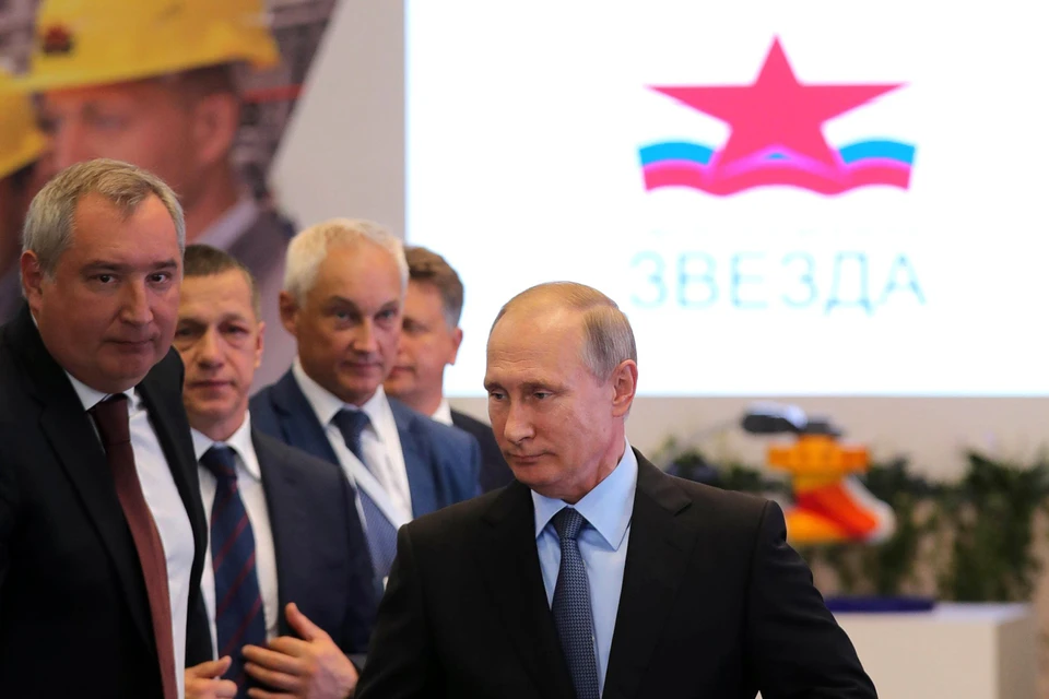 Президент России Владимир Путин посетил судостроительный комплекс «Звезда». Фото: minvr.ru