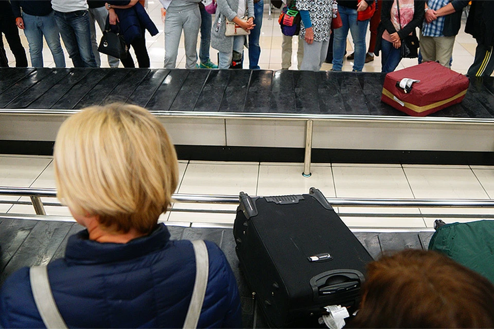 В аэропорту "Внуково" дала сбой система сортировки багажа.