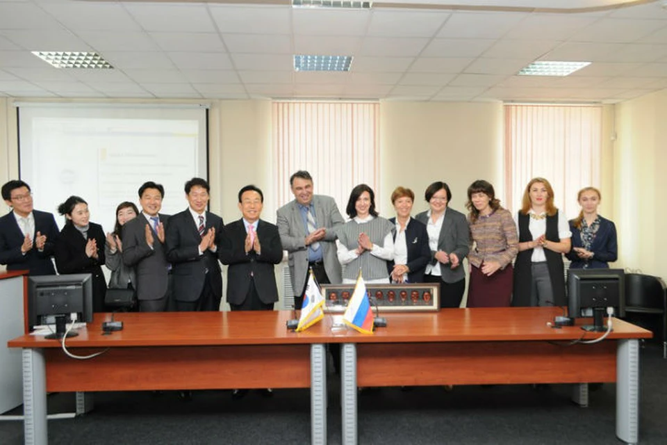 ИГУ посетил губернатор корейской провинции Кёнсанбук-до. Фото:ИГУ