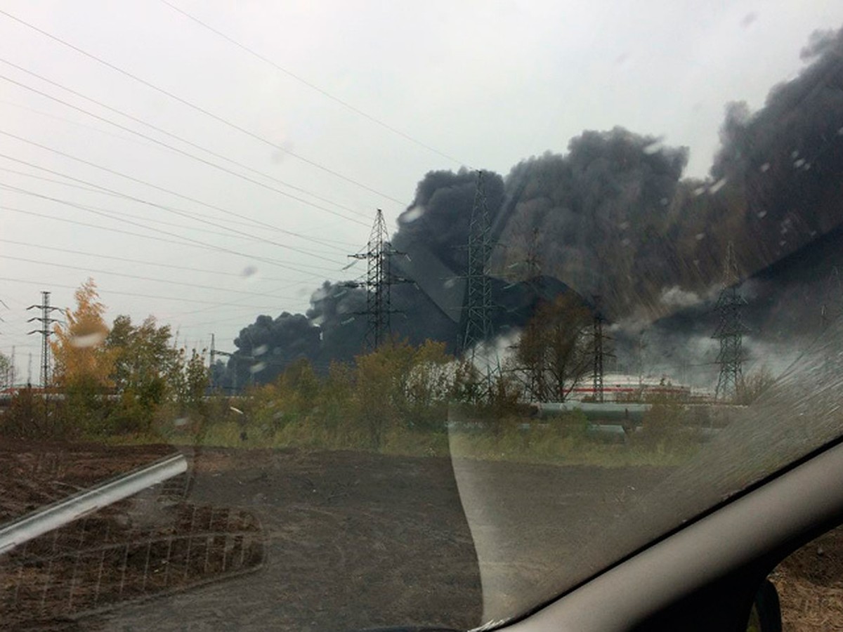 Крупный пожар на заводе «Лукойл» под Нижним Новгородом: горят резервуары с  бензином - KP.RU