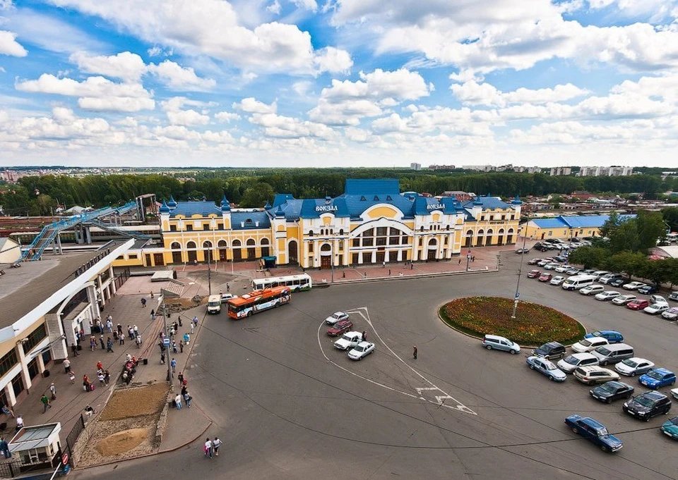 Около томского автовокзала завершили ремонт.