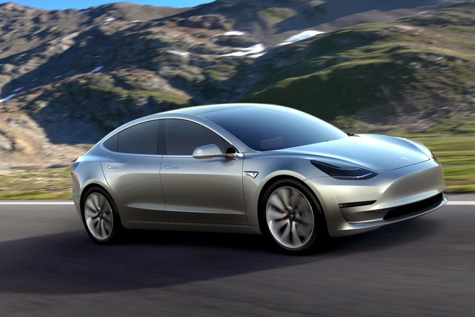 Tesla Model 3 - самый популярный электромобиль в Нидерландах.