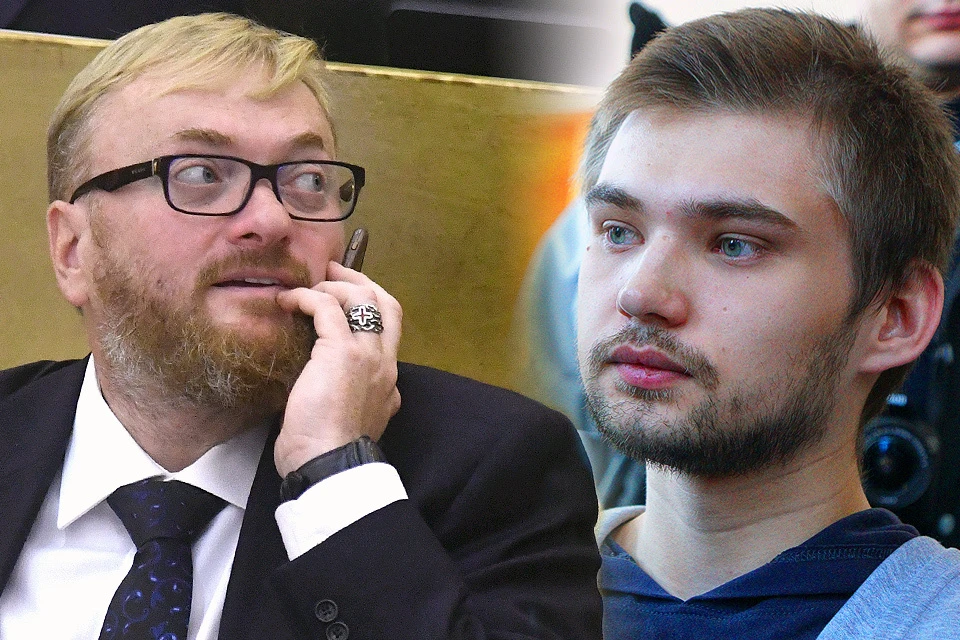 Депутат Милонов блогеру Руслану Соколовскому: "Ты очистишься от либерального шлака и гомосексуализма." ФОТО Алексей БУЛАТОВ + Владимир ВЕЛЕНГУРИН