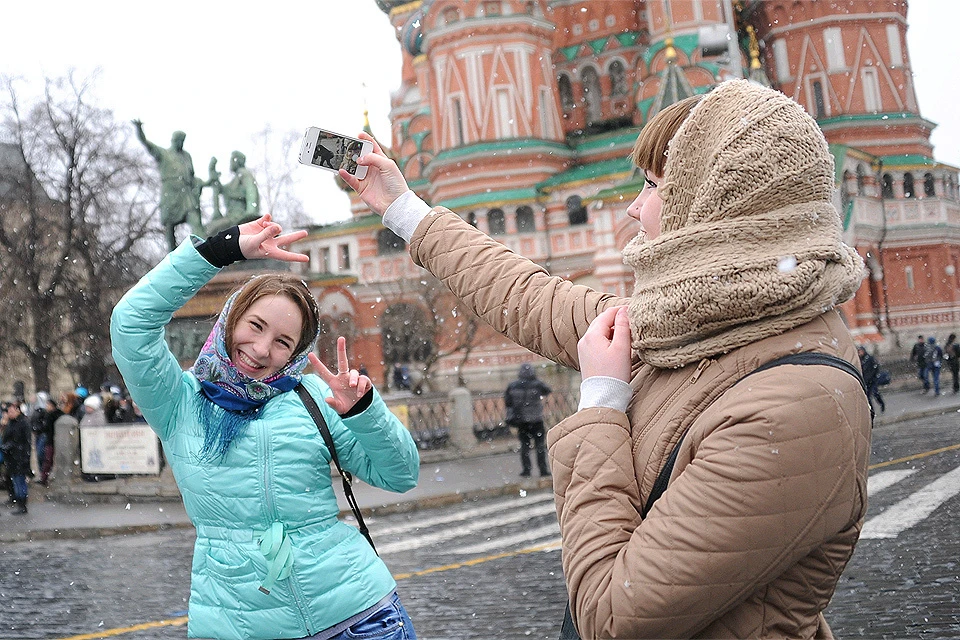 Красная площадь стала самой фотографируемой достопримечательностью России.