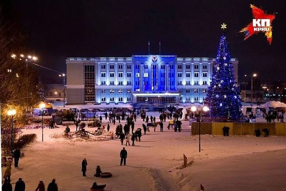 В прошлом году главную елку города начали устанавливать уже 24 ноября