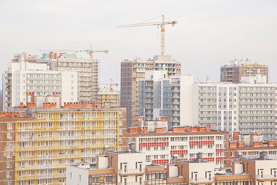 Будущие жилые дома в Кудрово.