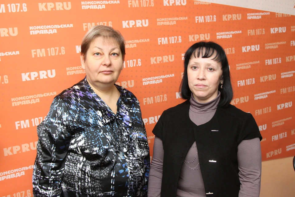 Ольга Пчельникова и Лариса Сюрсина