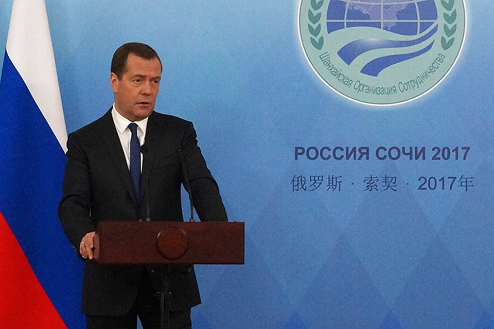 Медведев призвал гостей совместно развивать экономику стран