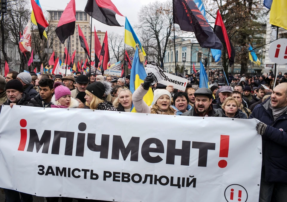 В минувшее воскресенье телеканал вел прямую трансляцию шествия и митинга под патронажем Михаила Саакашвили за импичмент президенту.