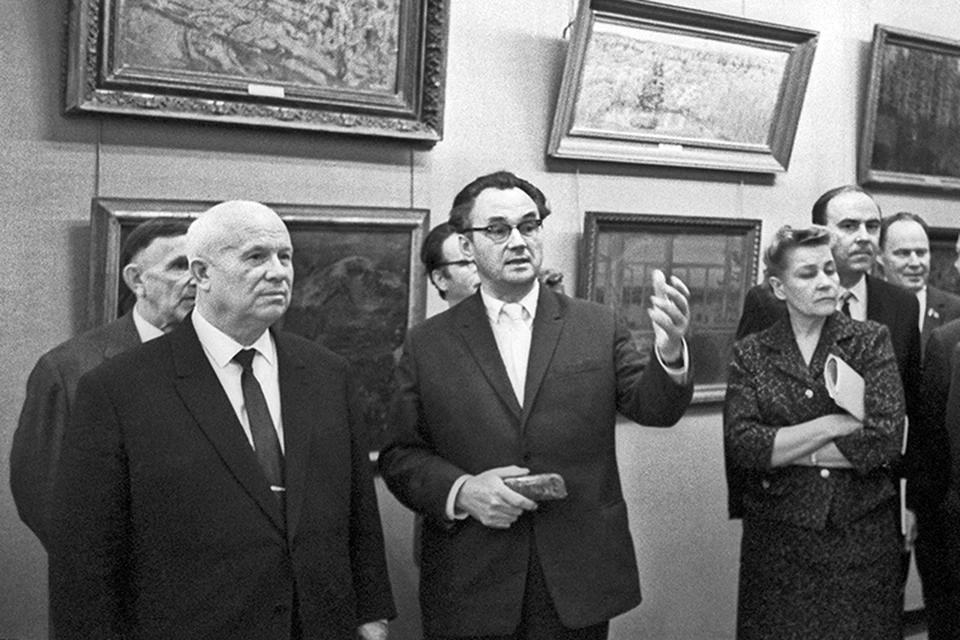 55 лет назад, 1 декабря 1962 года, Никита Сергеевич Хрущев пришел в Манеж на выставку, посвященную 30-летию Московского союза художников. И фактически устроил там погром