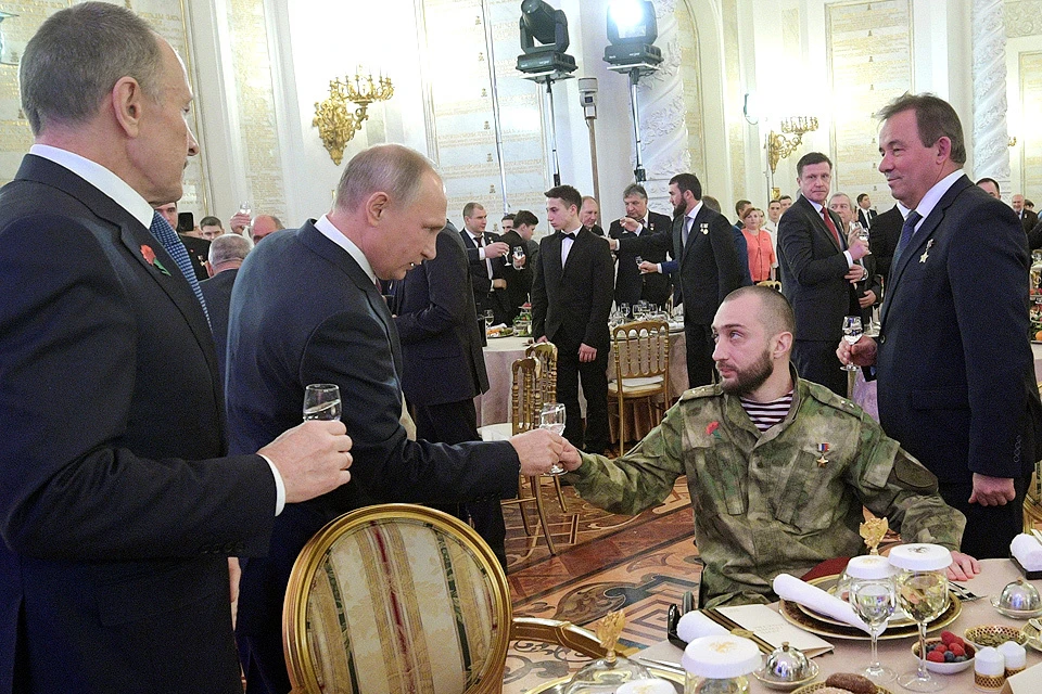 В Георгиевском зале Большого Кремлевского дворца состоялся торжественный прием по случаю Дня Героев Отечества.