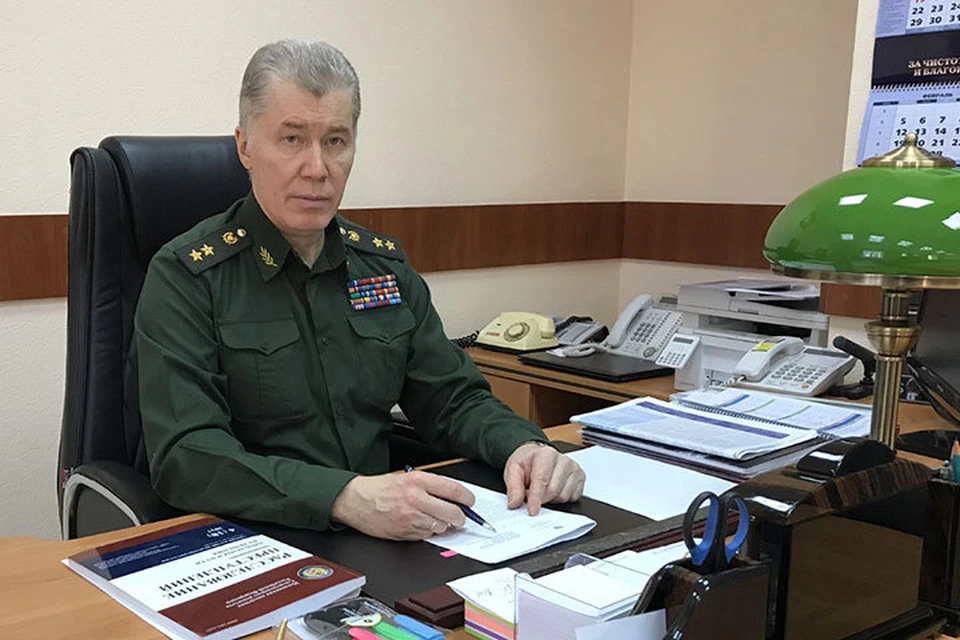 Руководитель военного следственного управления СК РФ по Центральному военному округу генерал-лейтенант юстиции Радик Гараев
