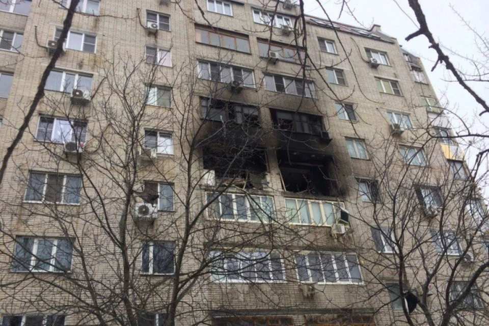 К 8 часам утра пожар был ликвидирован. Фото: ВК "Это Ростов-на-Дону!"