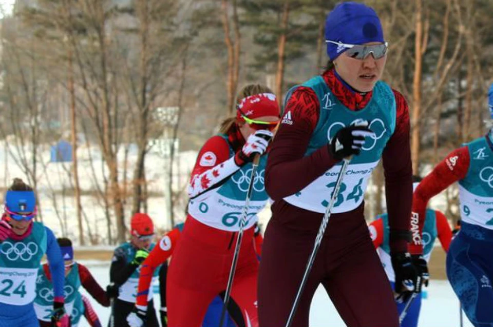Олимпиада 2018: лыжница из Бурятии Алиса Жамбалова не смогла пробиться в четвертьфинал в спринте. Фото: федерация лыжных гонок России.