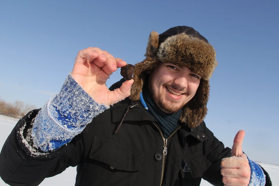 Тогда в 2013 году корреспондент КП Александр Дыбин принял участие в поисках осколков метеорита.