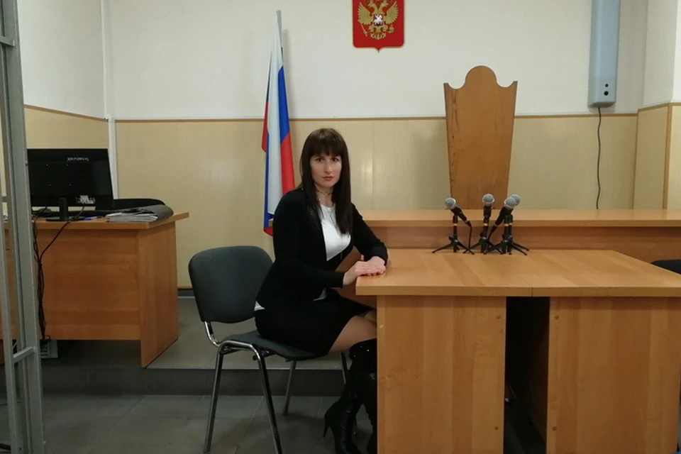 Елена Носова в зале суда. Фото: архив Елены Носовой