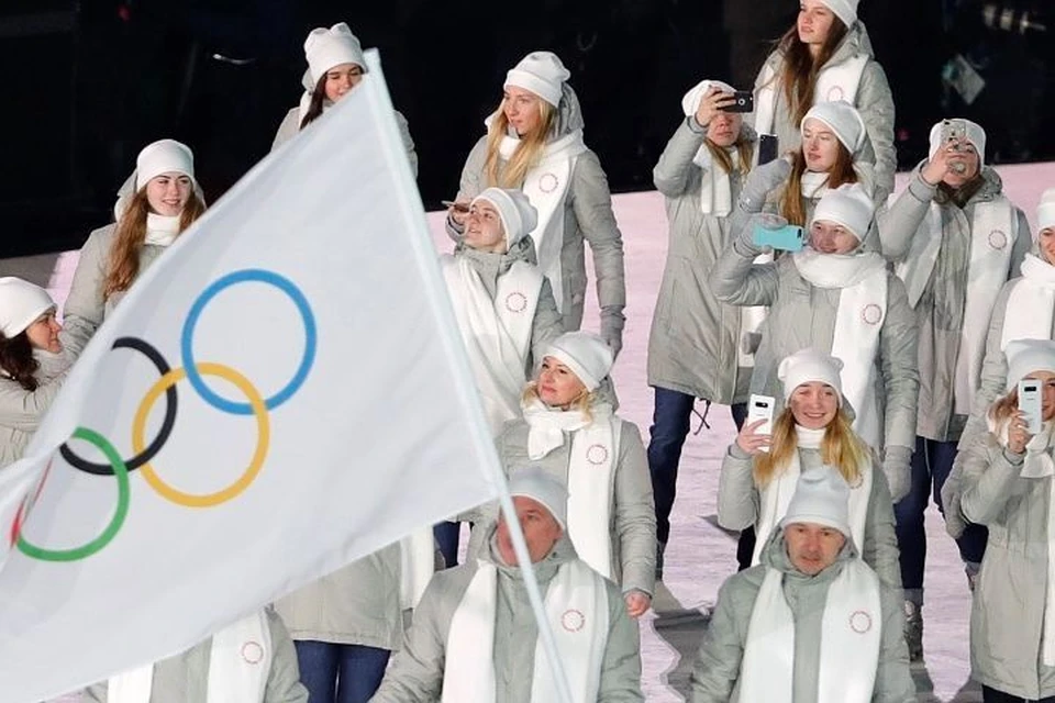 Российским спортсменам не разрешат пройти под флагом страны на церемонии закрытия Олимпийских игр в Пхёнчхане