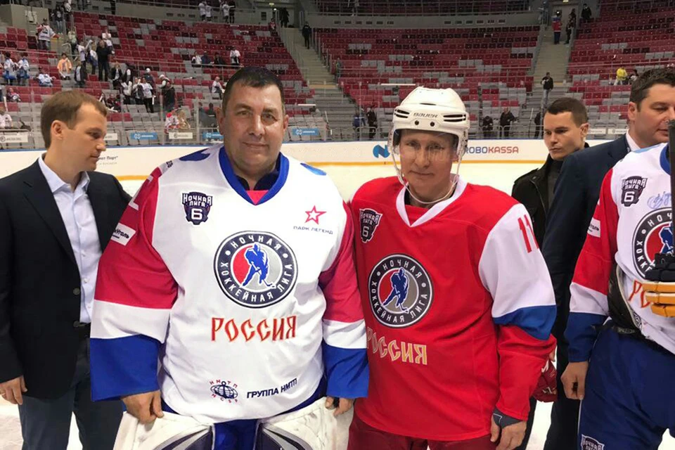 Валерий Кайгородов и Владимир Путин