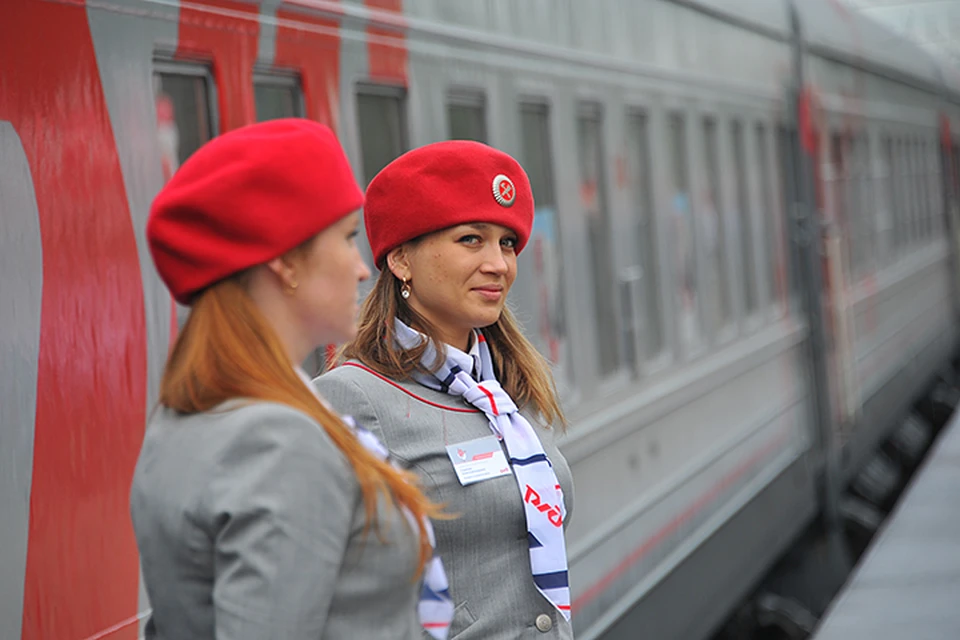 Российские железные дороги запустят между футбольными городами бесплатные поезда