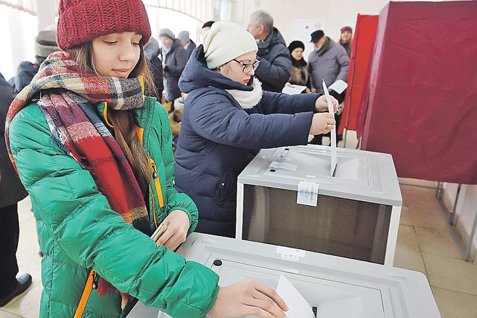 Явка москвичей на избирательные участки составила 60%.