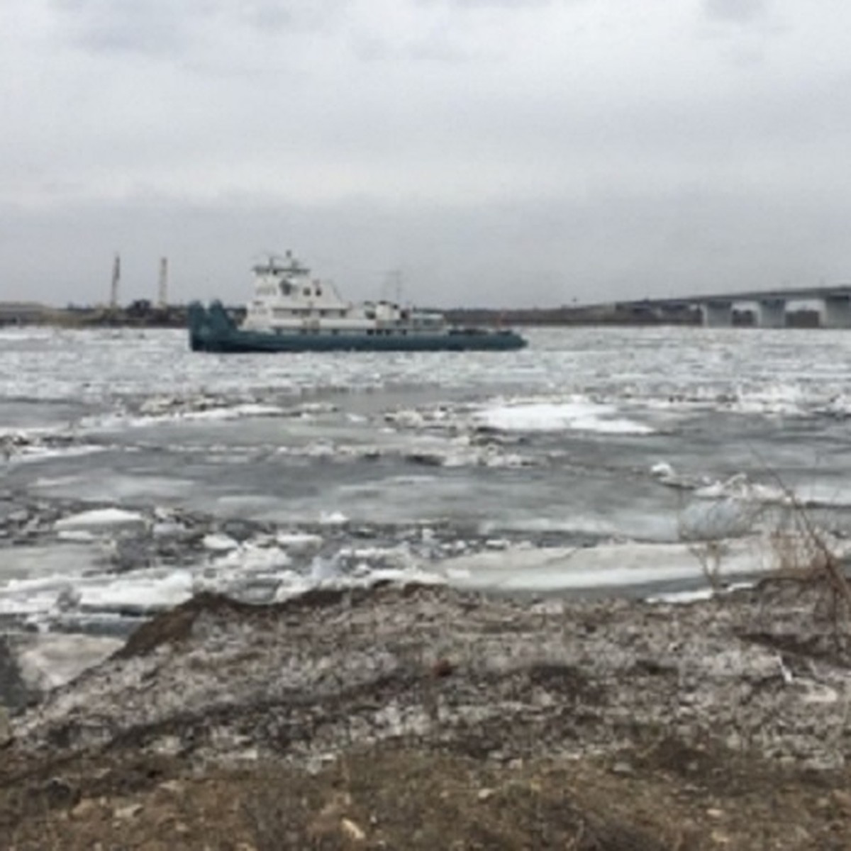 Уровень воды в Томи упал за сутки на полметра - KP.RU