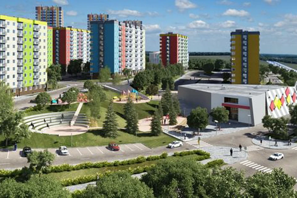 Так должен был выглядеть жилой комплекс. Фото: kvartstroy.ru