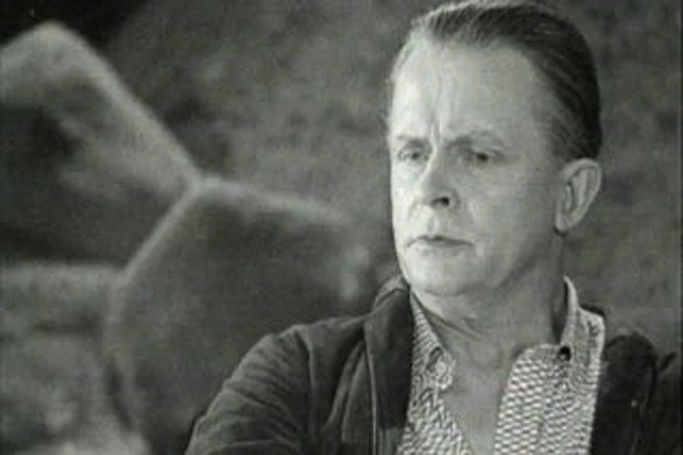 Актер Всеволод Блюменталь-Тамарин в начале 1940-х.