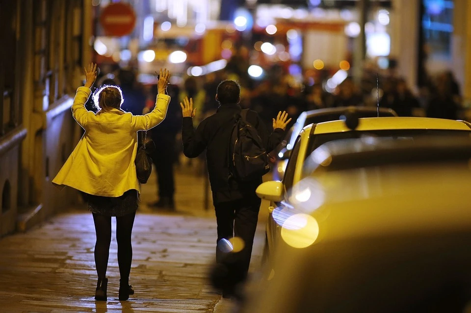 Кадр с места нападения. Фото: Reuters