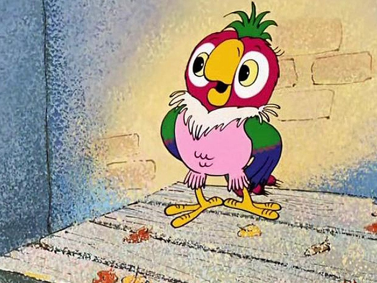 Крылатые фразы из серии мультфильмов про блудного попугая