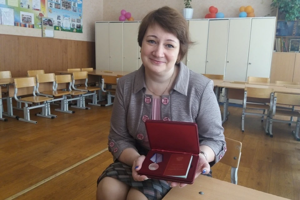 По Указу Президента РФ Наталию Шагулину наградили медалью за отвагу
