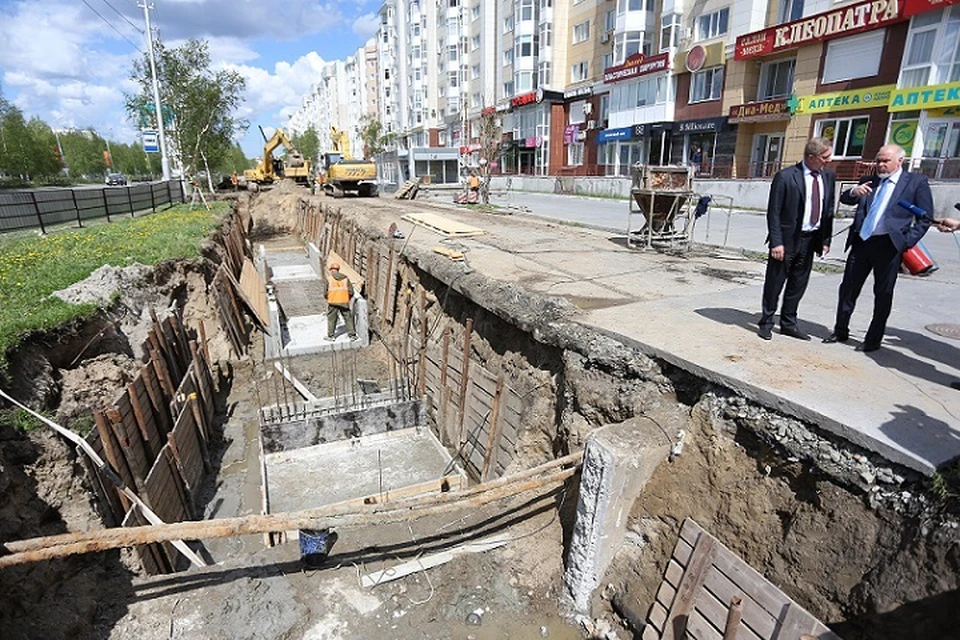 Сургутский мэр проверил готовность теплосетей к зиме
