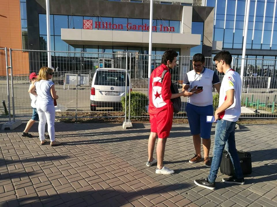 Болельщики сборной приехали в Волгоград раньше команды