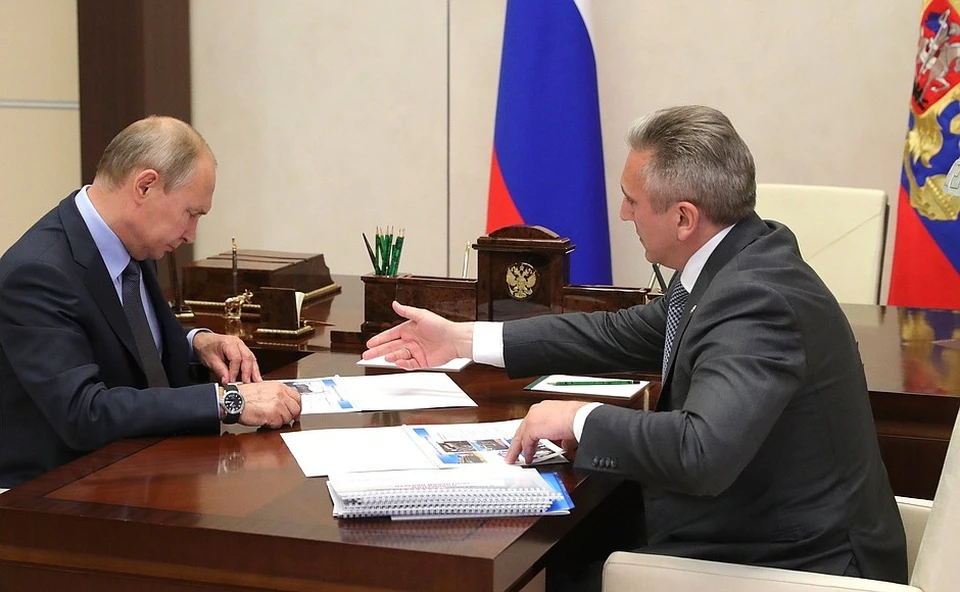 Президент РФ Владимир Путин пообещал помочь Александру Моору. Фото kremlin.ru