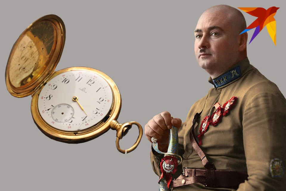 Золотые часы героя Гражданской войны Григория Ивановича Котовского хранятся в Национальном музее истории