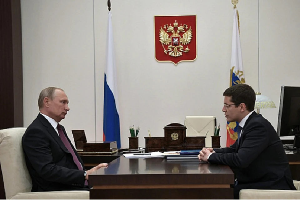 Дмитрий Артюхов отчитался перед Владимиром Путиным о ситуации в ЯНАО Фото: правительство ЯНАО
