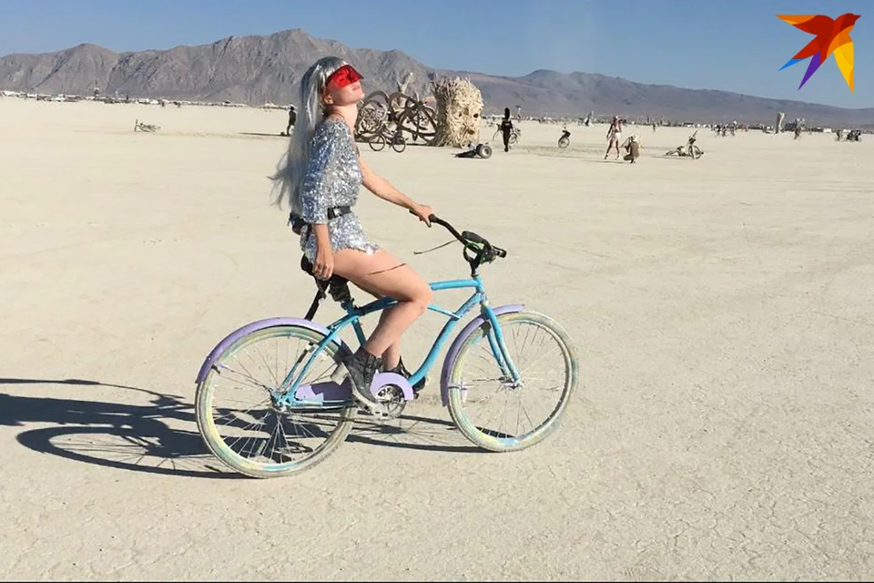 Без велика на Burning Man обойтись непросто - расстояния между объектами огромные. Фото: личный архив