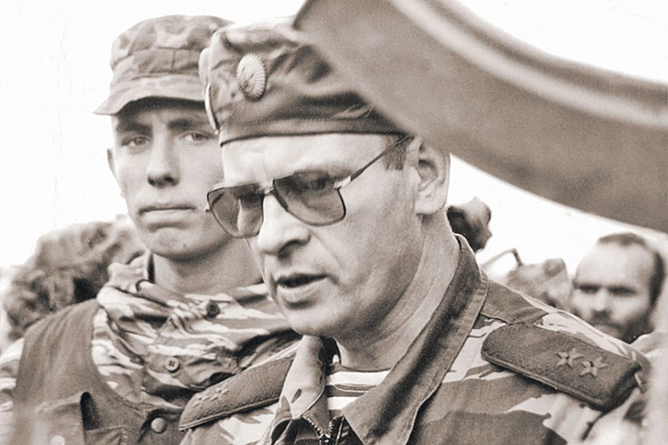 В 1995 году Анатолий Романов командовал группировкой федеральных сил в Чечне. Фото: Архив Росгвардии