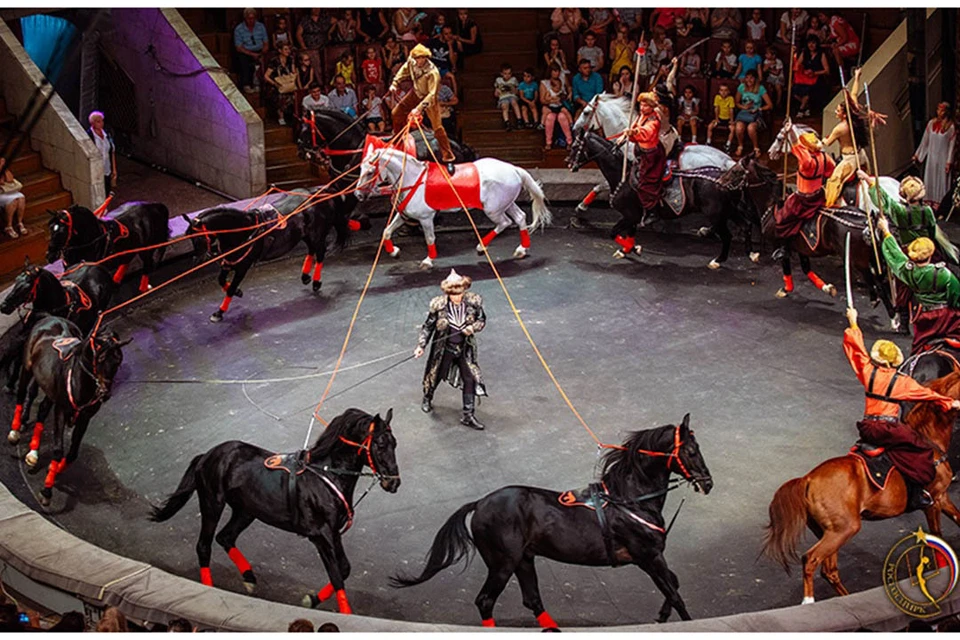 На новом шоу кировчанам продемонстрировали «Половецкие пляски». Фото: circus-kirov.ru