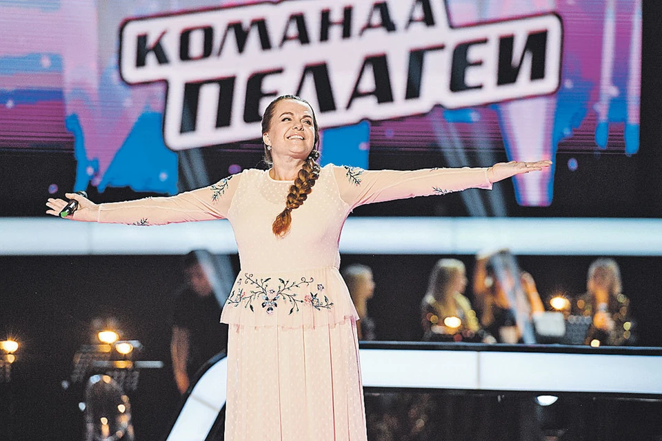 Лидия Музалева спела «Пуховый платок» так, что не взять ее в команду Пелагея никак не могла. Фото: Максим ЛИ/Первый канал